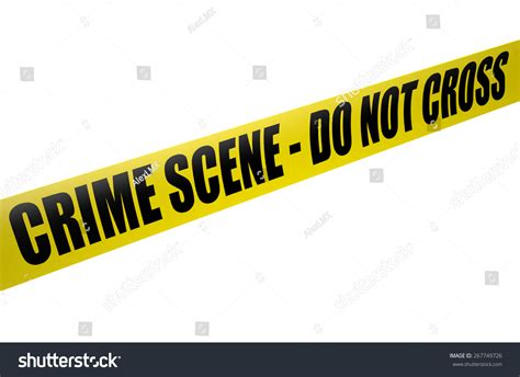 Police Tape Crime Scene Do Not Stock Illustration 267749726 Shutterstock