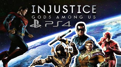 Injustice Gods Among Us Gameplay Ps4 Youtube