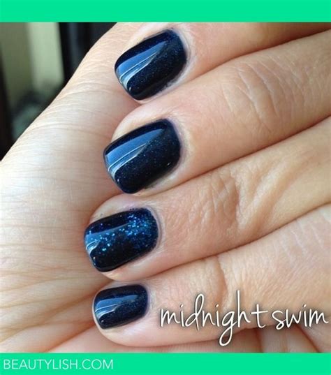 Midnight Blue Mari Gs Photo Beautylish Shellac Nail Colors Gel