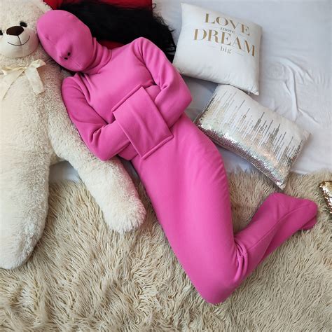 Pink Soft Fleece Bondage Sleepsack Straitjacket Etsy