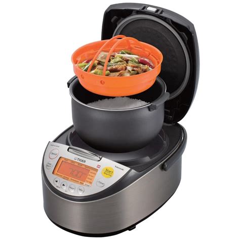 Tiger JKT S10U K IH Rice Cooker With Slow Cooking And Bread Making