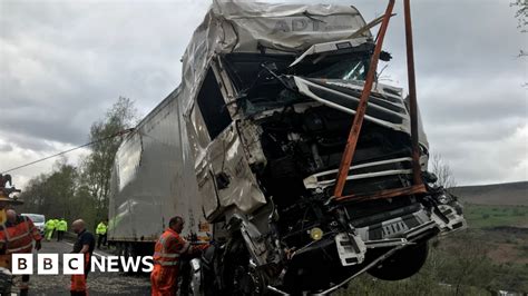 A470 In Merthyr Tydfil Reopens After Lorry Crash Bbc News