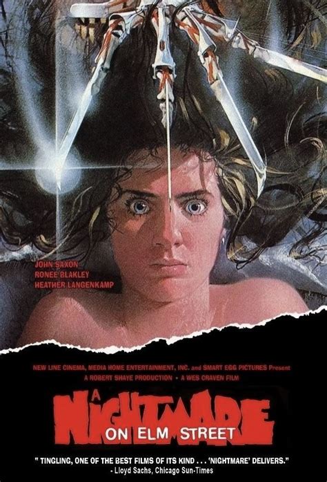 A Nightmare On Elm Street 1984 Classic Horror Movies Posters