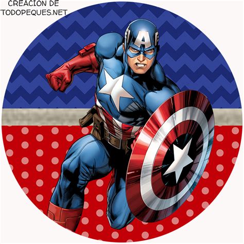 Stickers Captain America Todo Peques