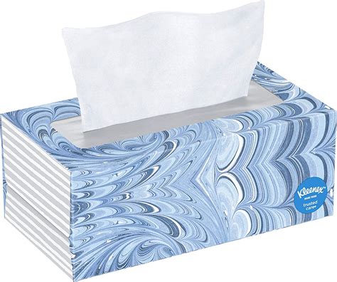 Kleenex Trusted Care Everyday Facial Tissues 1 Rectangular Box 144