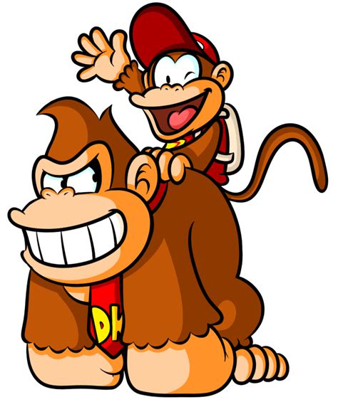Donkey Kong And Diddy Kong By Jamesthereggie On Deviantart Donkey