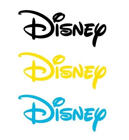 Free Colorful Disney Logos Vector TitanUI