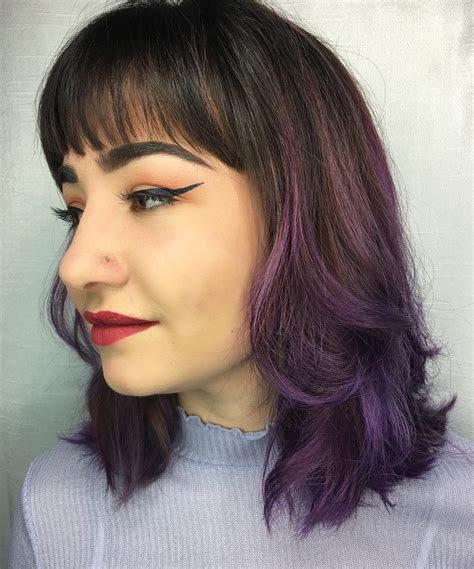 Fashionable Ideas For Styling Short Purple Hair Fashionre