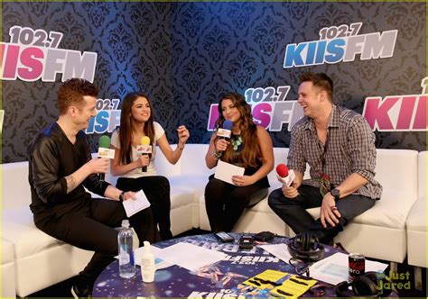 Selena Gomez Kiis Fms Jingle Ball 2013 Backstage And Performance Pics