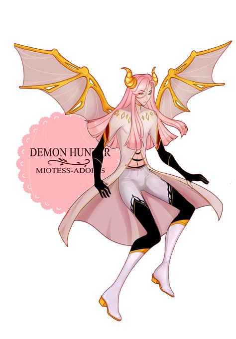 Pink Demon Closed By Miotess Adopts On Deviantart