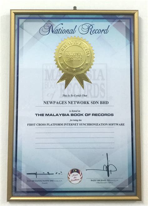 Malaysia book of records, kuala lumpur, malaysia. About NEWPAGES, The No.1 Malaysia Business Portal