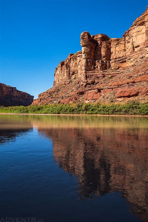 Stillwater Canyon The Green River In Canyonlands