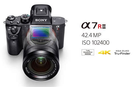 Sony a7 ii (24.3 mp): Sony Alpha a7R II Mirrorless Digital Camera (corpo) Disk ...