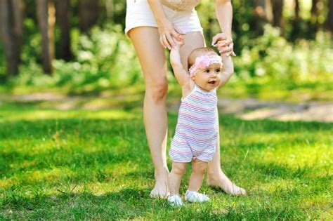 How To Teach A Baby To Walk When They Are Ready Woman On Thin Ice