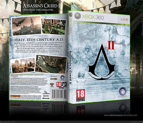 Assassin S Creed Ii Xbox Box Art Cover By Thecodemaster