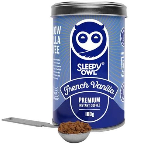 Buy Sleepy Owl Premium Instant Coffee French Vanilla Freeze Dried