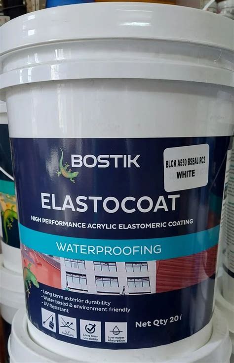 Bostik Waterproofing Compound Blck Bseal Rc2 White 20 Ltr Packaging