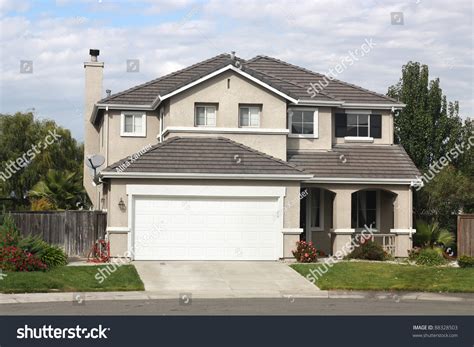Beautiful Home Suburban Neighborhood Stock Photo 88328503 Shutterstock