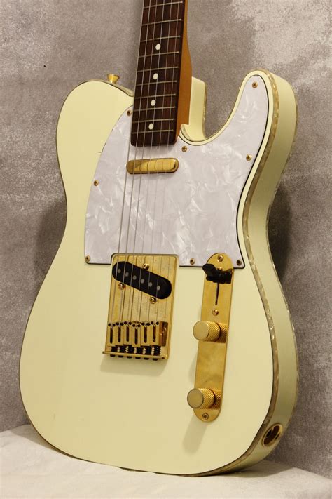 Fender Japan 50th Anniversary Telecaster Tlg 94 Vintage White 1996