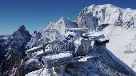Mont Blanc Rais Reality Show Blasted Mountain Wilderness