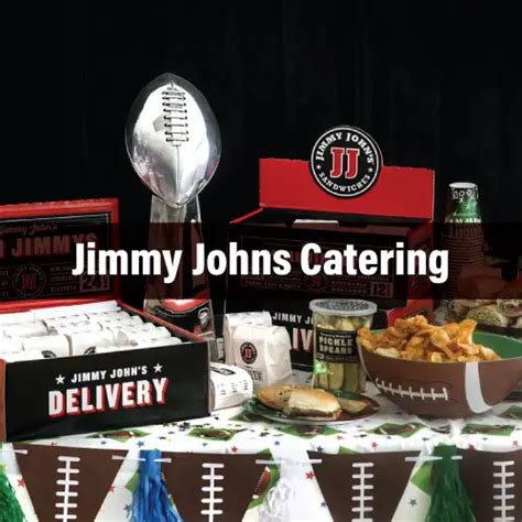 Jimmy Johns Catering Menu And Prices 2022