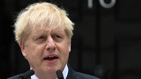 former uk prime minister boris johnson resigns as mp due to partygate scandal archyde