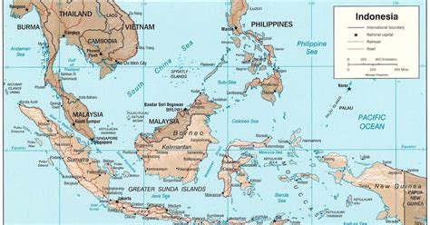Peta sebaran fauna di indonesia, persebaran flora di indonesia berdasarkan garis wallace dan benua asia dan australia berada disisi utara dan selatan serta samudera hindia dan pasifik yang. Gambar Peta Indonesia Dan Australia (Dengan gambar ...