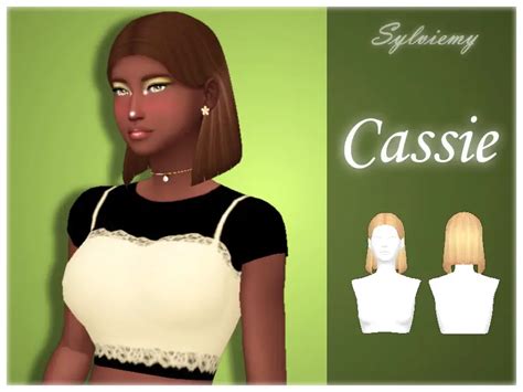 The Sims Resource Cassie Hairstyle By Sylviemy Sims Hairs 22230 Hot