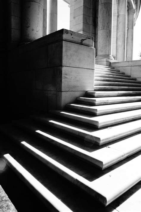 Stairs Stairs White Photography Black And White