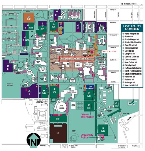 35 Montana State University Campus Map Maps Database Source