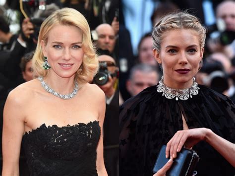 Naomi Watts Y Sienna Miller Brillaron Con Joyas De Bulgari En Cannes Hms Horas Minutos Y
