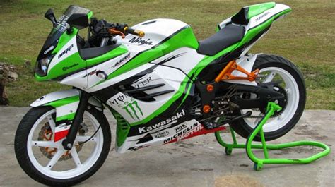 Modifikasi ninja ss kembar tp beda #review16 подробнее. 29+ Modifikasi Kawasaki Ninja Ss 2014, Paling Top!