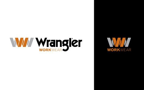 Wrangler Workwear Logo Design Art Logo Design Graphic Design Logo