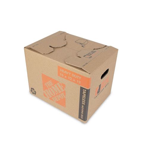 The Home Depot Heavy Duty Extra Large Moving Box With Handles 22 L X