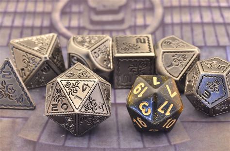 Giant Metal Dnd Dice Heavy Metal Dice Cthulhu Octopus Etsy