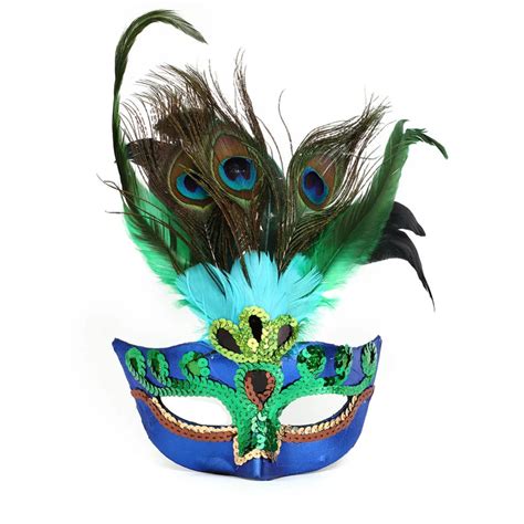Peacock Masquerade Mask