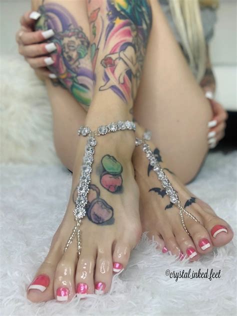 Crystal Inked S Feet