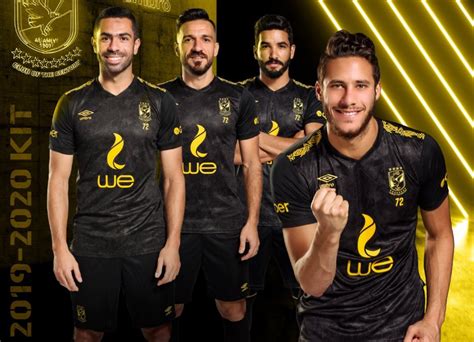 النادي الأهلي الرياضي ‎, literal translation: Al Ahly 2019-20 Umbro Home & Away Kits | 19/20 Kits ...