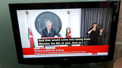 Welsh Government Press Briefings Bsl Clip Youtube