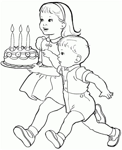 Cute Little Girls Coloring Pages - Coloring Home