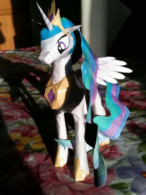 Princess Celestia Papercraft Princess Celestia My Little Pony