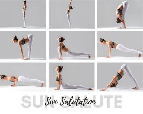 The sun salutation, or surya namaskar, is the most familiar of all yoga vinyasas. Introduction to Sun Salutation | Sun salutation