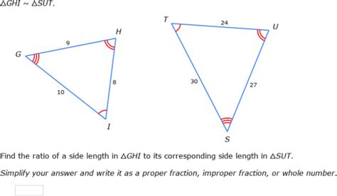 Ixl Ratios In Similar Figures Geometry Practice