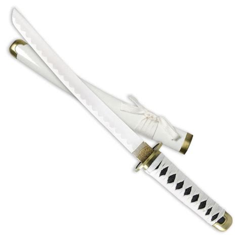 White Emperor Tanto Sword Small White Samurai Sword Decorative