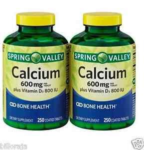 Calcium and vitamin d combination is a supplement that helps promote bone health, treat a calcium deficiency, and protect against osteoporosis. Spring-Valley-Calcium-Supplement-600mg-with-Vitamin-D-500 ...