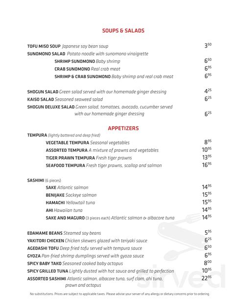 See 99 unbiased reviews of shogun buffet asheville, rated 3.5 of 5 on tripadvisor and ranked #417 of 709 restaurants in asheville. Menu for Shogun in Prince George, British Columbia, Canada