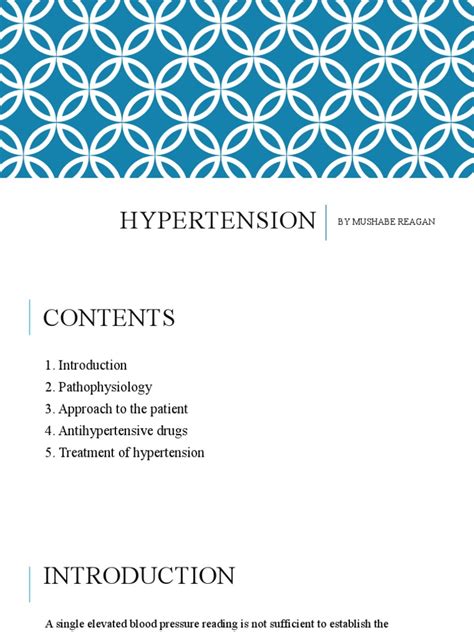 Hypertension Pdf Hypertension Physiology