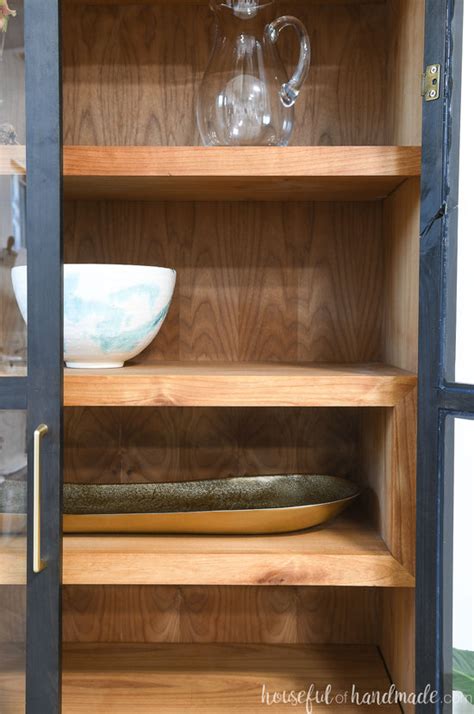 Modern Display Cabinet Woodworking Plans Houseful Of Handmade