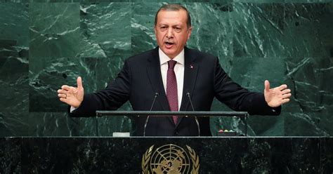 Erdogan At United Nations Defends Turkeys Move Into Syria The New