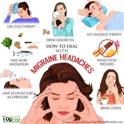 How To Deal With Migraine Headaches Top 10 Home Remedies